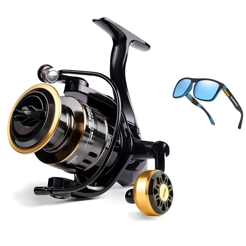 Molinete Shimano Profissional: Drag 15kg, 19 Rolamentos + Óculos Polarizados GRÁTIS! - ReFisher - Construindo Histórias de Pescador