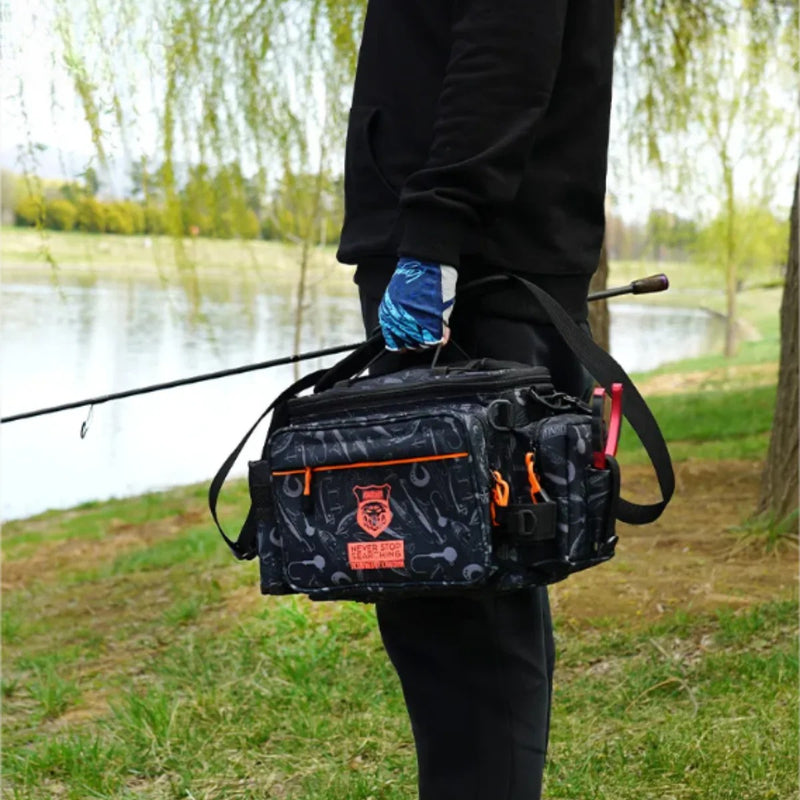 Bolsa de Pesca à Prova D'água AquaGuard - Ultra Resistente! | ReFisher - ReFisher - Construindo Histórias de Pescador bolsa de pesca, bolsa para pesca, loja ReFisher, mochila de pesca, mochila para pesca, ReFisher